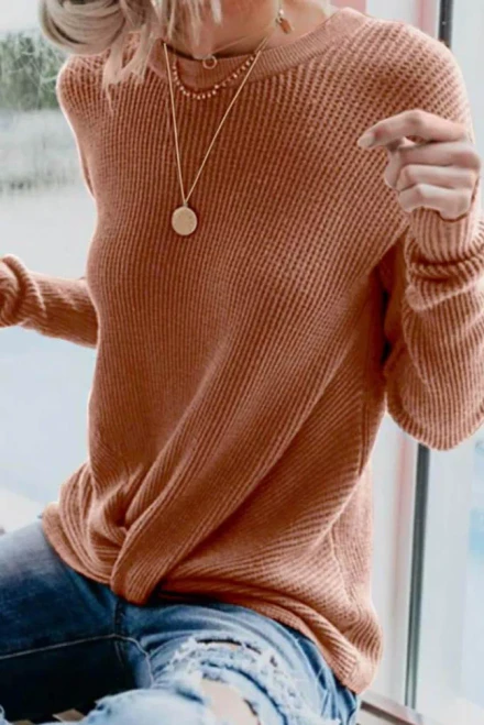 Jolee Ribbed Knit Sweater