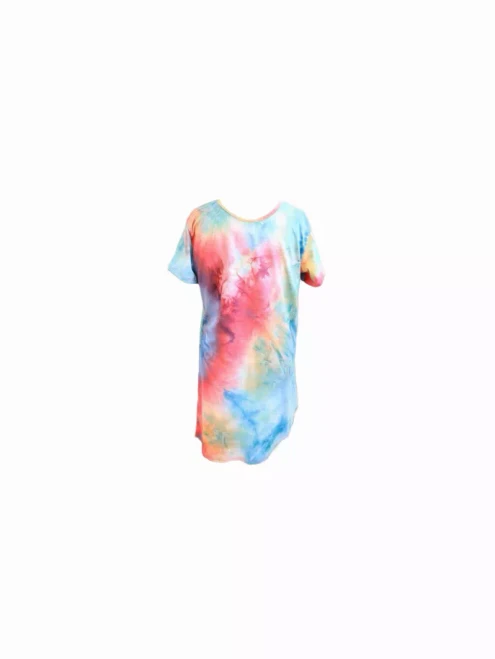 Rainbow Tie Dye Mini Dress
