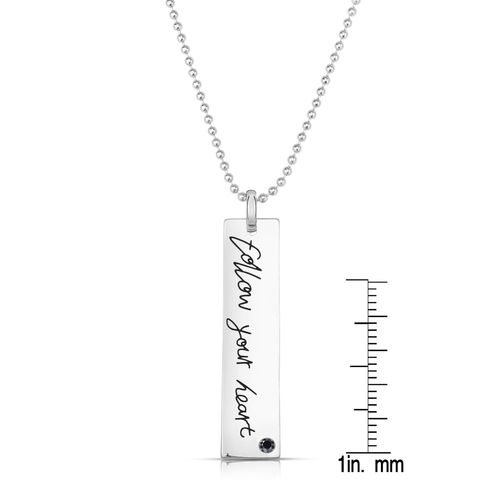 Collette Z Base Metal Follow Your Heart Necklace