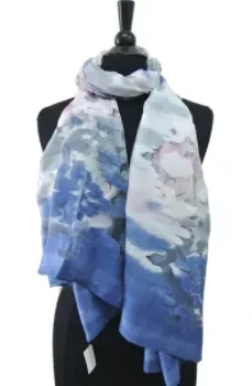 Spring Scarf Royal Blue