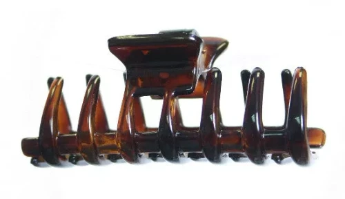 Flat Tubular Rake Hair Claw