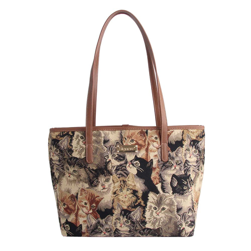 Cat College/Shoulder Tote Bag