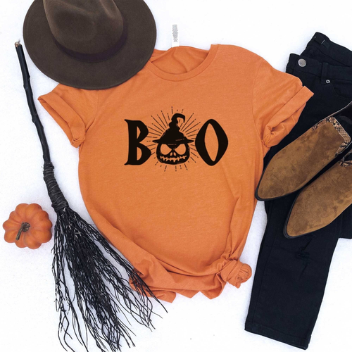 Boo pumpkin Halloween Shirt