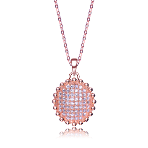 Collette Z Sterling Silver  Cubic Zirconia Pendant