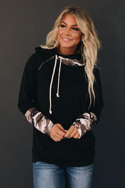 Warm Cider Double Hooded Hoodie