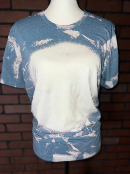 Bella Heather Slate Bleach Blank Tee
