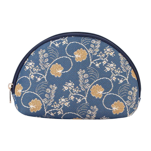 Jane Austen'S Blue Cosmetic Make Up Bag