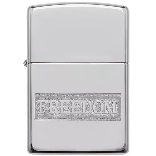 Zippo Freedom - High Polish Chrome