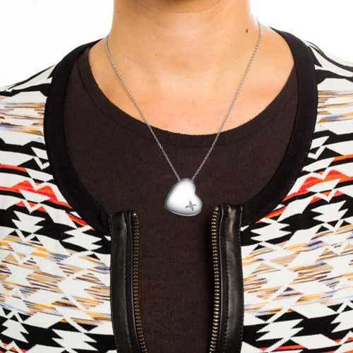 Collette Z Base Metal Heart of Grace Pendant