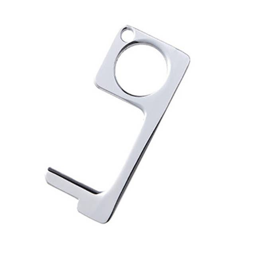 Touch Free Door Opening and Button Pushing Key Keychain