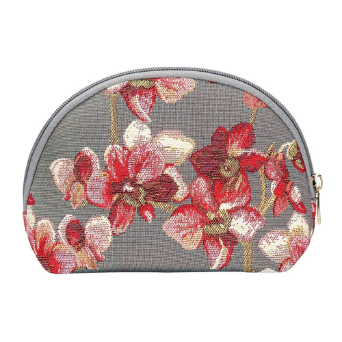 Orchid Cosmetic Make Up Bag