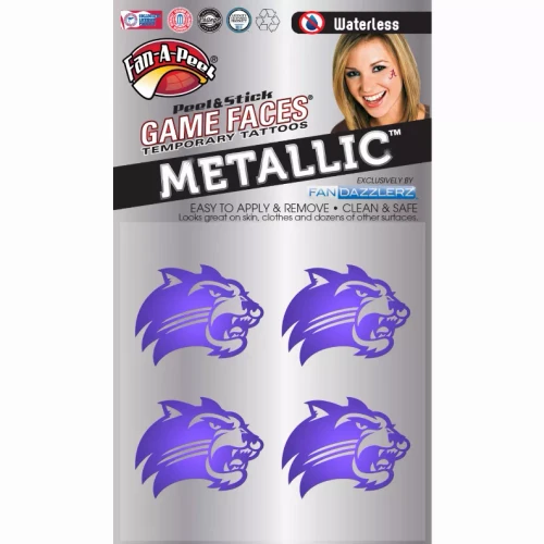 Metallic Peel & Stick Fan-A-Peel / Gamesfaces