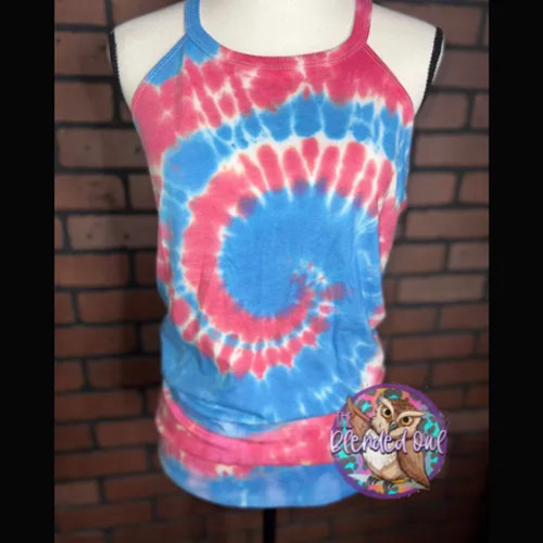 Americana Red White & Blue Rocker Tank Blank 