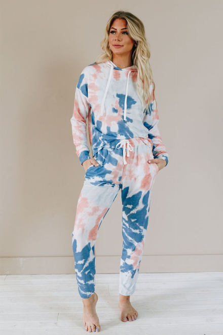 Fast Forward Tie Dye Jogger Set