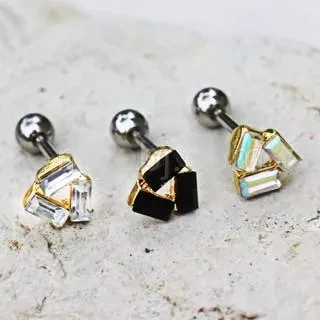 316L Stainless Steel Art of Brilliance Art Deco Cartilage Earring