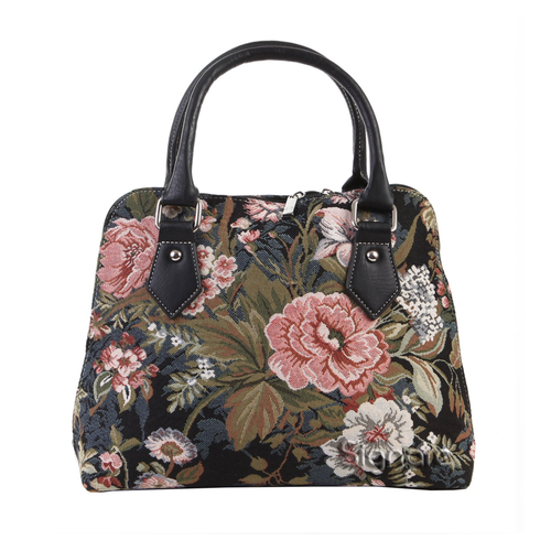 Peony Convertible Top Handle Purse Handbag