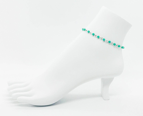 Glass Bead Anklet