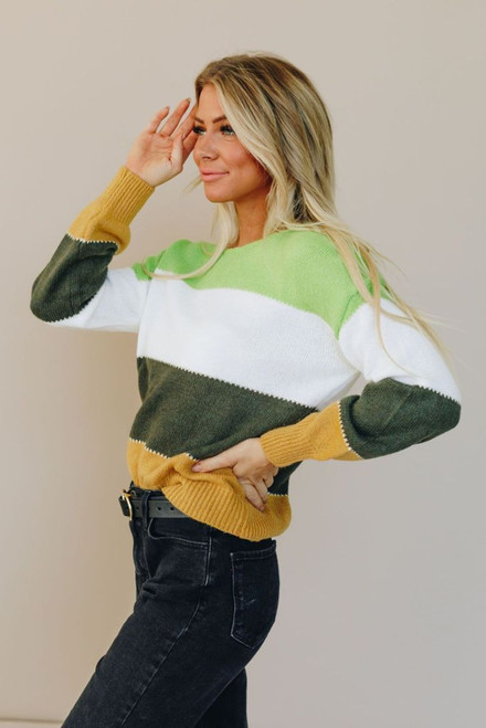 Colors on Colors Sweater