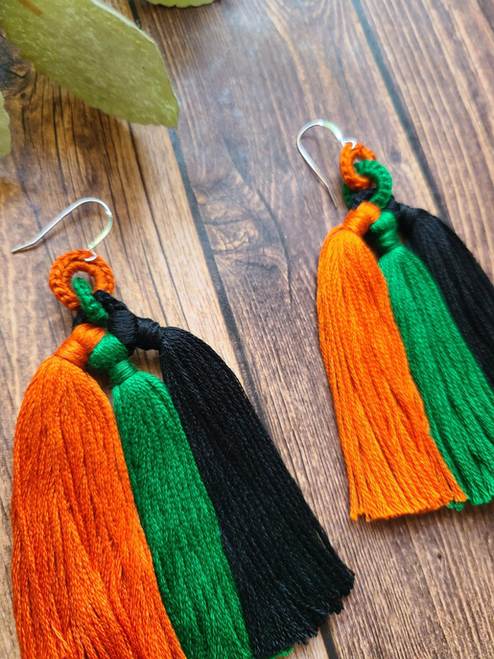 FAMU Tassels Earrings