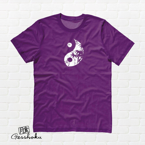 Yin Yang Asian Print Unisex T-shirt