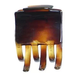 X Large Pony Hair Claw Patent Tortoise Shell