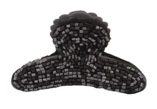 Bugle Bead Assorted Color Hair Claw