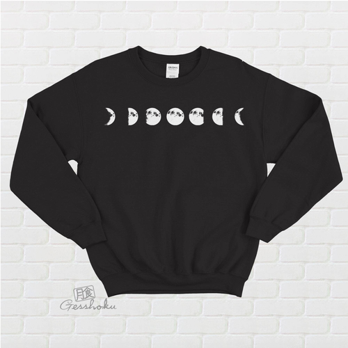 Moon Phase Crewneck Sweatshirt