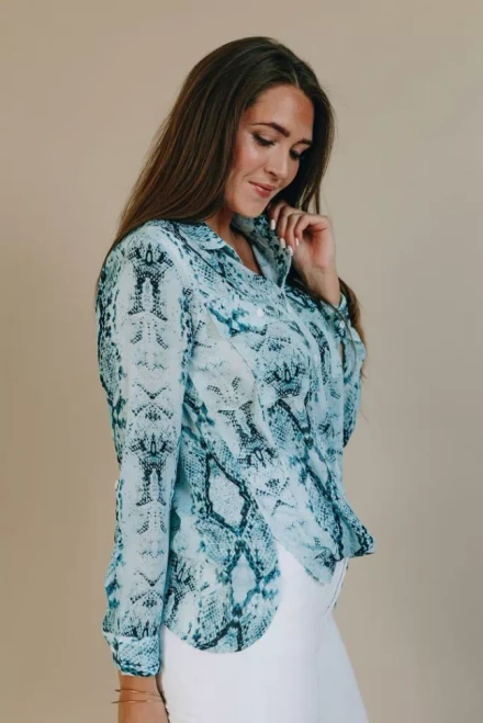 Wild Animal Button Up