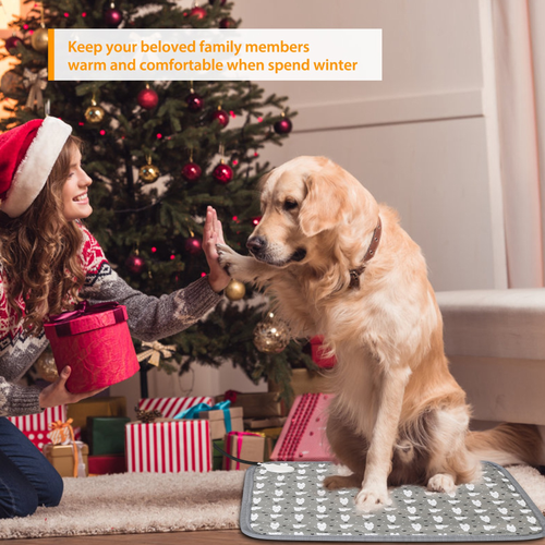 Pet Heating Pad Waterproof Electric Heating Mat 