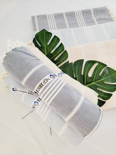 Throw Blanket Cotton-Easy Carry Quick fold throw