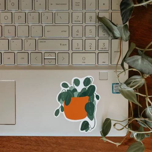 Velvet Leaf Sticker