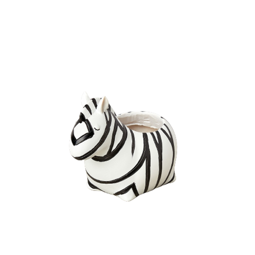 Small Animal Planter 'Zebra'