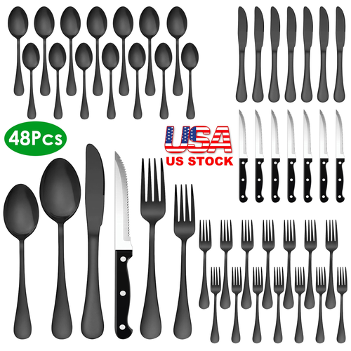 48-Piece Silverware Set