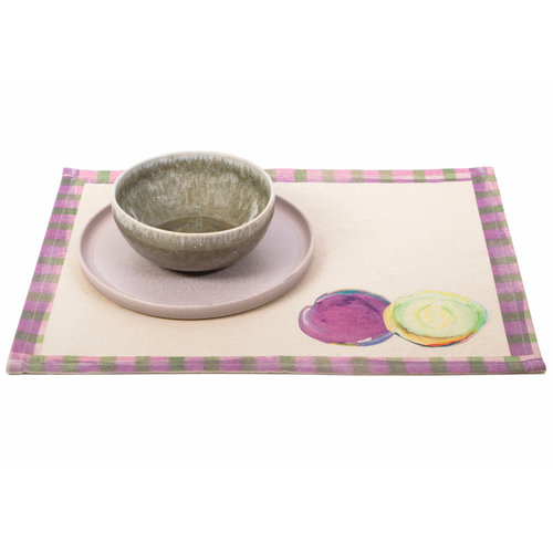Plum Melon Placemat