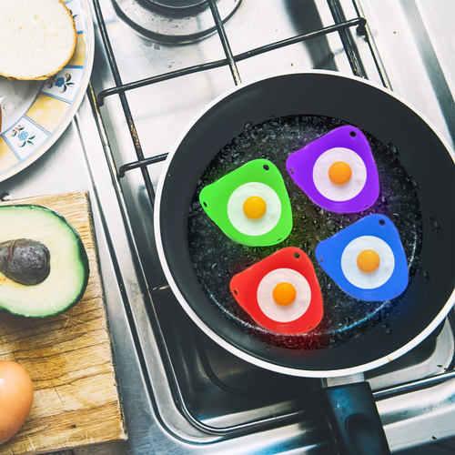 4 Pack Egg Poachers Silicone Egg Poaching 