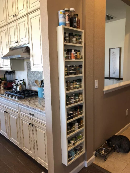 Cyprus On the Wall Spice Rack