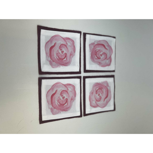 HHPLIFT Fujian Rose Coasters Set