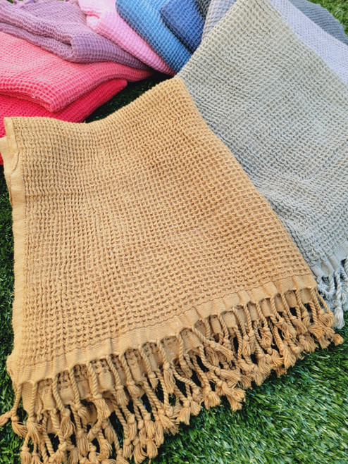 Beach Towel, Bath towel, Turkish Towel Premium Cotton Gray