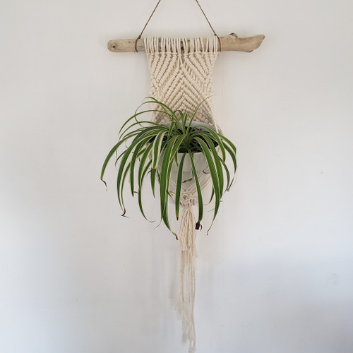 Large Wall Macrame Hanger - The Fiber Almanac