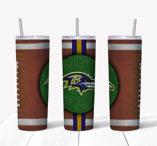 Stainless Steel Tumbler -Football