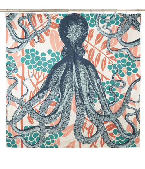 Octopus Bloomsbury Shower Curtain