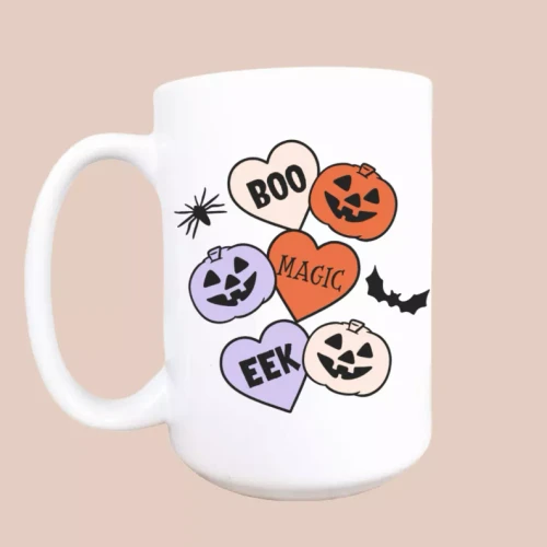 Spooky things ceramic coffee mug