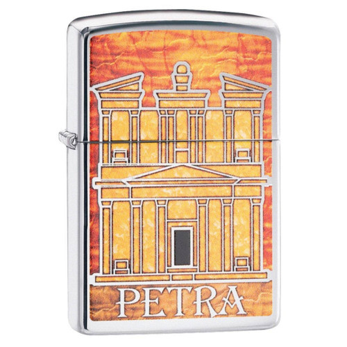 Zippo Petra Jordan Design High Polish Chrome 