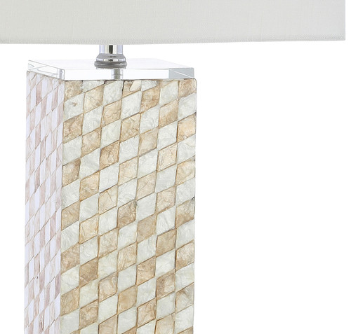 31" Clear Novelty Table Lamp LED With Shade