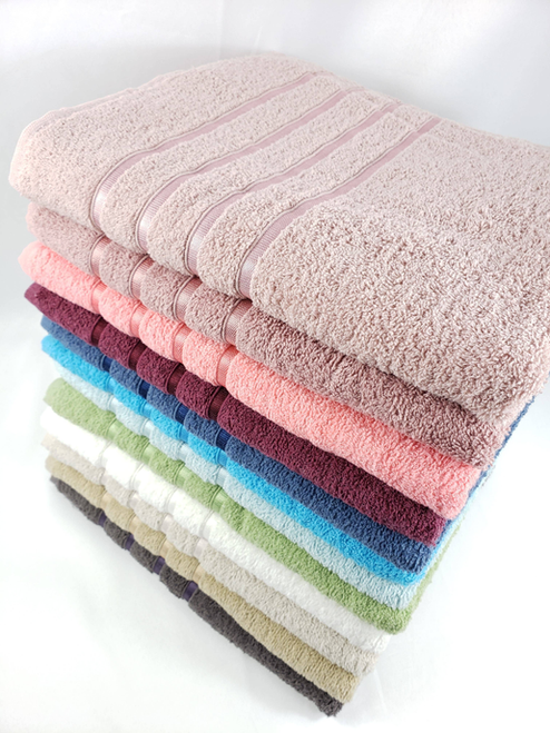 Bath or Hand Single Towels, Soft and Thick pick your color