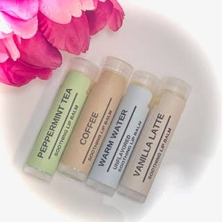Lip Balm Tea and Coffee Flavors