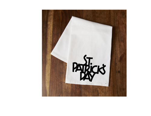 St. Patrick's Day Tea Towel