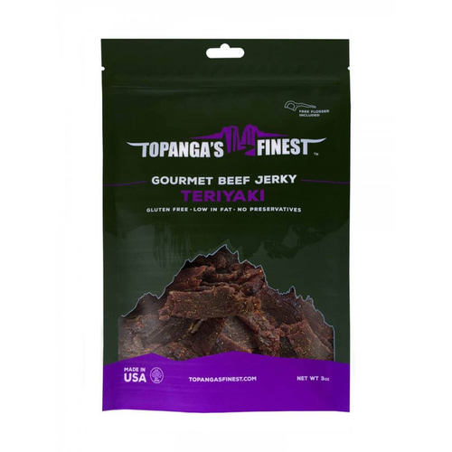 Gluten Free Teriyaki Beef Jerky