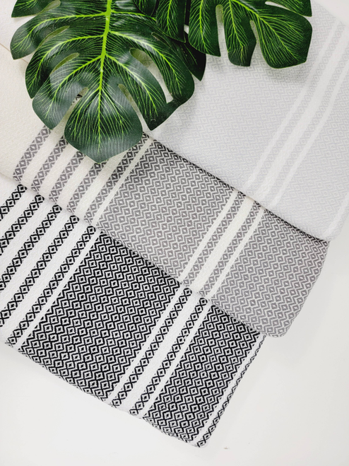 THROW BLANKET 100% COTTON Easy fold throw