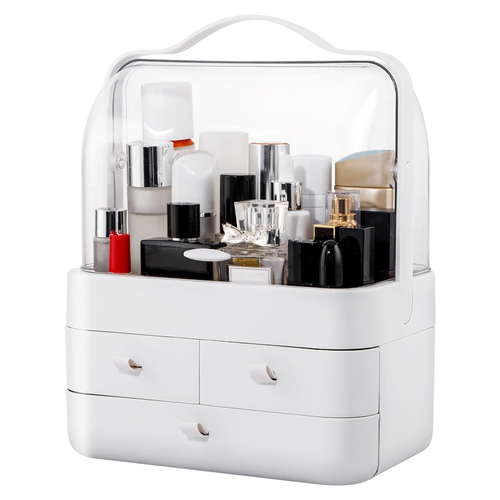 3 Tiers Makeup Organizer Cosmetic Storage Box 